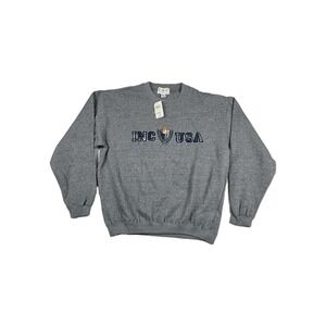 International Concepts INC Gray Pullover Crewneck Sweatshirt Men's Medium New